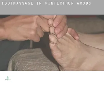 Foot massage in  Winterthur Woods